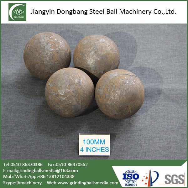 100mm Steel Ball For Silver Ore Mine