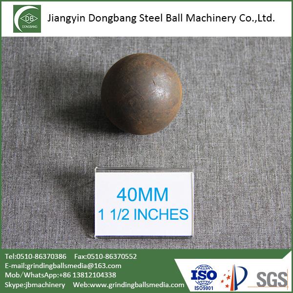 100mm Steel Ball For Silver Ore Mine