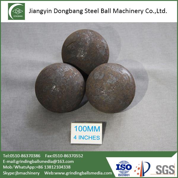 60mm Forged Grinding Ball For Iron Ore Mine
